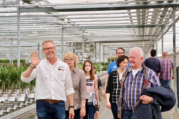 Kom in de Kas 2018 Zuidplas Gerbera Potplanten Mensen