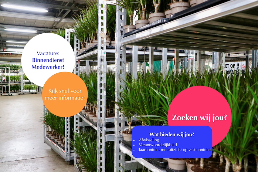 Vacature Binnendienst Medewerker